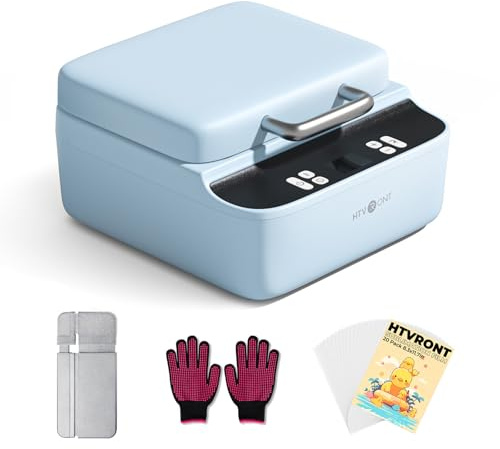 HTVRONT H17 Phone Cases Heat Press - Automatic Vacuum Heat Press Machine for Phone Cases- Sublimation Press for Custom Phone Case, Badges, Coasters, Includes Film & Fixture (Compatible with iPhone)