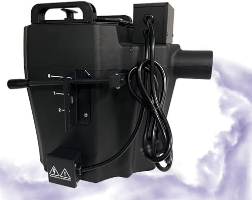 DOJOEUU Máquina de Niebla de Hielo Seco, 3500W, Humidificador de Baja Altura con Control de Humo, Control de Temperatura, Cobertura de 2152 pies², Doble Resistencia al Agua, DJ de Escenario