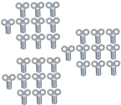 DIYEAH 3sets 10 Pcs Radiator Bleed Key Essential Air Plumbing Tool for Heating Technicians Compatible with Radiators for Daily Use 10pcs*3