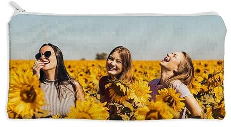 Wanapix|100% personalisiertes Federmäppchen|Schulbedarf|Schulanfang|20 x 11 cm