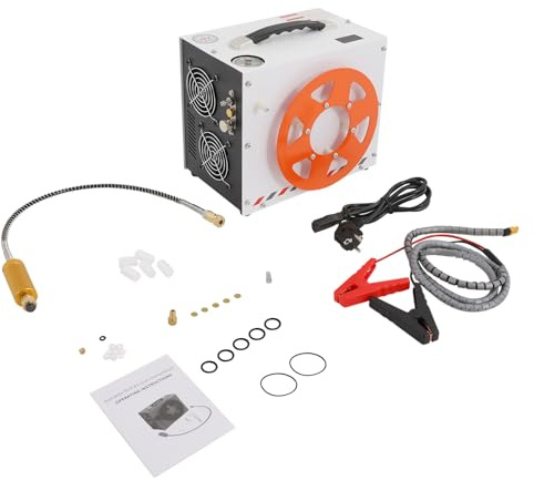 Compressore d'aria PCP 30 MPa Compressore 4500 PSI Pompa ad aria ad alta pressione PCP con separatore acqua/olio Motore in rame puro