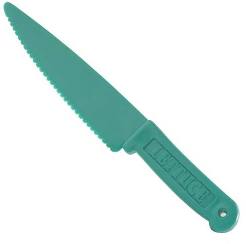 Norpro 586, cuchillo de lechuga azul, 28,5 cm