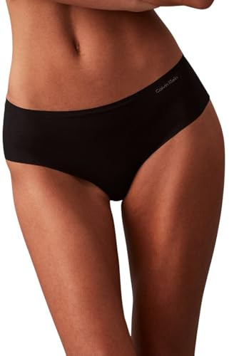 Calvin Klein Braguita Tipo Hipster para Mujer Algodón Elástico, Negro (Black), S