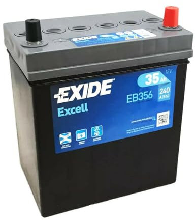 Exide 054Se Eb356 Car Battery 35 Ah