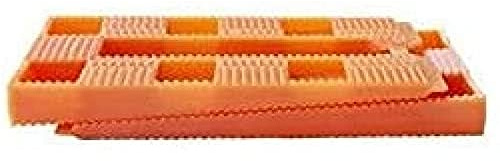 Abstandskeile-Satz Verzahnt, Orange, 30-tlg, 80mm x 40mm x 8mm