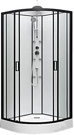 Vidalux Kontrast CC 900 x 900 Quadrant Hydro Shower Cabin