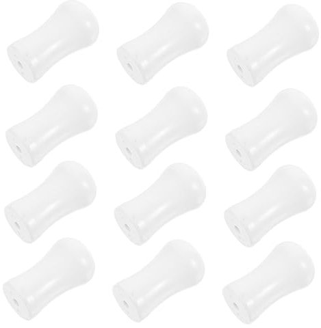 Homoyoyo 12pezzi Nappe Per Cordini Per Tende Supporto Per Cordini Per Tende Pomelli in Plastica Per Estremità Per Da Finestra Fermacorde Per Da Finestra Artigianato Per Da