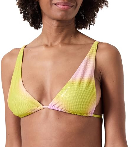Gemini Top Bikini Tecno Piquet ST, Hn1_gul/rosa, M