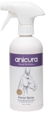 Anicura Horse Relief Spray 500ml – Instant Relief for Sweet Itch, Flaky, Dry & Sensitive Skin – Soothes, Hydrates & Protects – Gentle, Natural Care for All Horses