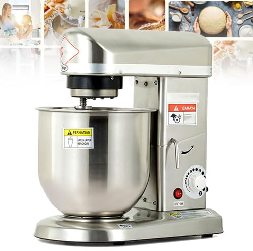 Impastatrice, impastatrice planetaria per pasticceria - Impastatrice planetaria commerciale con ciotola in acciaio inox, frusta, frusta per impasto - Frusta per impasto per pasticceria