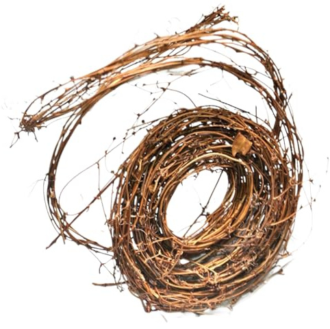 2 pezzi Ghirlanda di viti da vite da 15 piedi Ghirlanda naturale fai -da -te bidiera piegabile artigianato per la che prepara decorazioni natalizie per feste di nozze decoraz