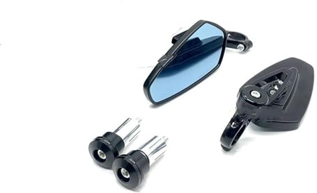 specchietto manubrio specchietti Per Dragstar 650 Pw 80 Per Fz1 Per Fz6s Per Mt03 Per Mt07 Per Virago 535 Moto Estremità Manubrio Specchietti Retrovisori Laterali
