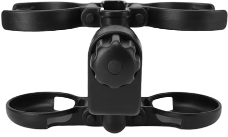 Spacnana Soporte Universal para Teléfono 3 en 1 para Cochecito, Soporte para Bebidas de Plástico Duradero para Cochecito, Se Adapta a la Mayoría de Bicicletas, Andadores y Cochecitos