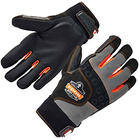 Ergodyne ProFlex 9002 Gants anti-vibrations certifiés ANSI/ISO 2XL Noir, 2XL