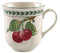 Villeroy & Boch French Garden Modern Fruits Jumbo Mug Cherry, 480 ml, Premium Porcelain, White/Coloured