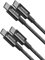 Anker USB C Cable, 2 Pack New Nylon USB C to USB C Cable (3.3ft 60W), USB 2.0 Type C Charging Cable for MacBook Pro 2020, iPad Pro 2020, iPad Air 4, Galaxy S20, Switch, Pixel, LG and More