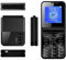 Flip Senior Cellphone, 2G Basic Phone for Elderly, 2.6in Big Button Phone, Loud Sound, Dual Screen Display, Quick Dial, Clear Sound, High Definition Camera, LED Flashlight (Black)