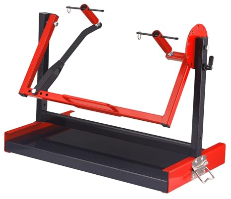 WINTOWIN Motorcycle Engine Stand for All Vertical-Type Single Cylinder 2 or 4-Stroke Small Engine Rotating MX Dirtbike Engine Stand, Motorcycle Engine Mount, Atv Repair Stand
