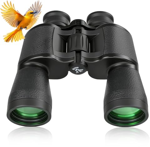 BOSTRON 7x50 Fernglas Erwachsene Kompakt-auch für Vogelbeobachtung | Ferngläser Feldstecher für Vogelbeobachtung,Leicht,Kompakt-auch für Brillenträgerfür Brillenträger,Reisen,Jagd Konzert