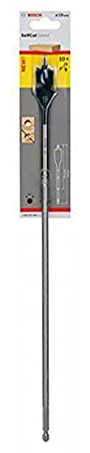 Bosch Professional 1x Mèche plate Self Cut Speed (Bois, avec queue six pans 1/4 Ø 19 mm Longueur 400 mm, Accessoire Perceuse à percussion)