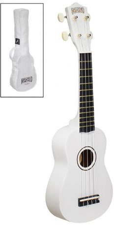 Mahalo Ukulele - Sopran m. Tasche - weiß