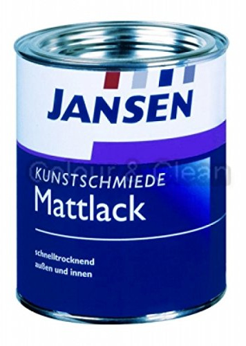 JANSEN Kunstschmiede-Mattlack 750ml schwarz