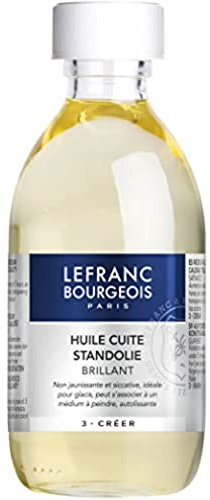 Lefranc & Bourgeois Malmittel, geruchsarmes Lösungsmittel für Ölfarben in 250 ml Flasche