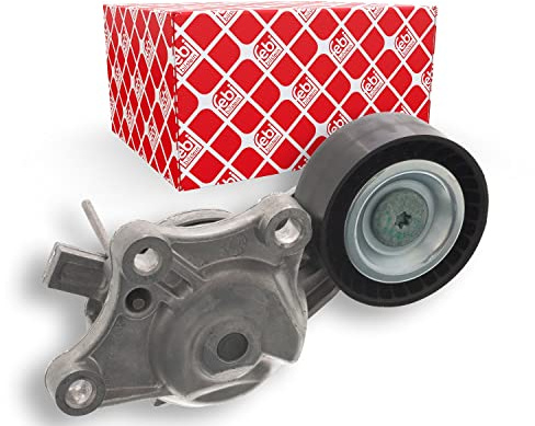 febi bilstein 39400 Riemenspanner für Keilrippenriemen, 1 Stück | Kompatibel mit: CITROËN BERLINGO Kasten/Großraumlimousine, BERLINGO MULTISPACE, BERLINGO Pritsche/Fahrgestell, C3 II