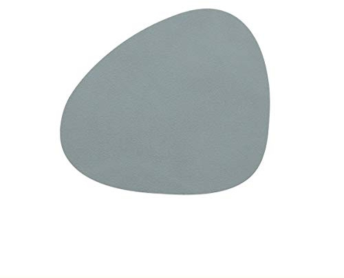 Lind DNA Glasteppiche, Leder, Hellblau, 13 x 11 x 0,2 cm, 1 Stück