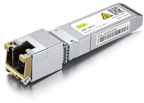10Gtek für Intel 10G SFP+ auf RJ45 Modul, 10GBase-T Kupfer Transceiver, bis zu 30-Meter