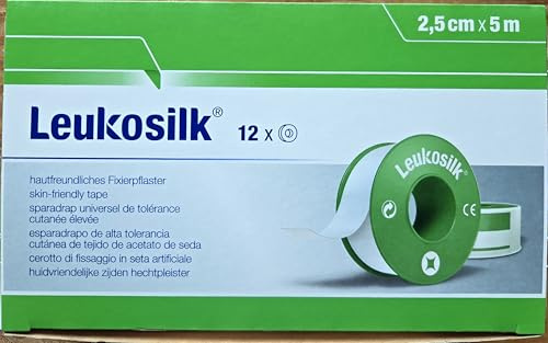 LEUKOSILK 2,5 cmx5 m 12 St