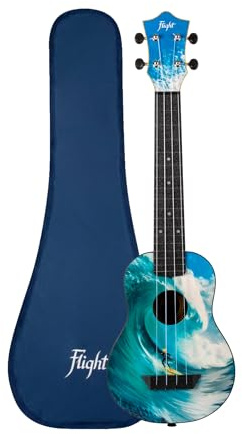 Flight TUSL25 Surf-Reise-Konzert-Maßstab Sopran-Ukulele