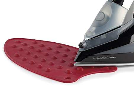 Jata HPLA8110 - Protector de silicona para suelas de plancha, Medidas 27 x 14 cm, Uso universal, Resistente al calor, Antideslizante, Válido para colgar