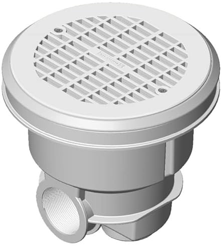 Suinga Sumidero Norm con Rejilla Plana para Piscina de Liner y prefabricada. (Sin Insertos)