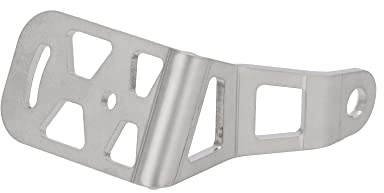Kennzeichenhalter seitlich, aus Edelstahl - für Simson S50, S51, S70, KR51/
