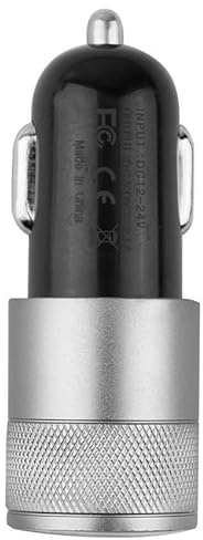 Cargador Doble USB Negro