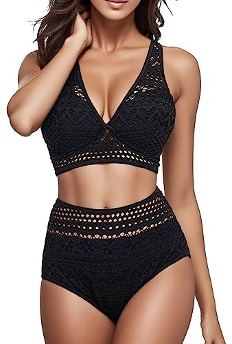 WILLBEST meerjungfrauenflosse Badeanzug Damen 38 Bikini bunt Boxershorts Damen Black pink Reithose Bademoden für Badeanzug Schwarze Bikinihose neu strandaccessoire schwimmtop