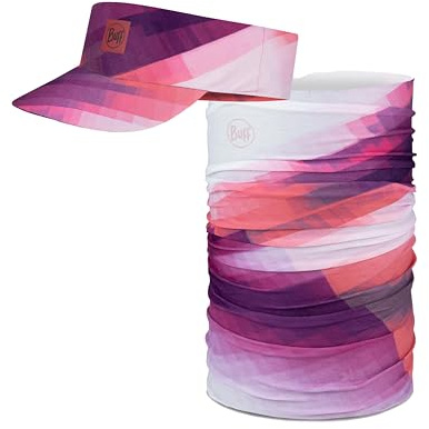 Buff Bundle of Coolnet Uv Multifunktionstuch + Pack Speed Visor Unisex Erwachsene