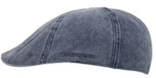 SCIPPIS Chilla Cap – Schiebermütze aus 100% Baumwolle im Used-Look | Leichte & atmungsaktive Flatcap mit Stretch-Schweißband | Unisex & vielseitig kombinierbar