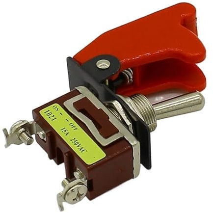Interruttore a levetta ON OFF con coperchio di protezione