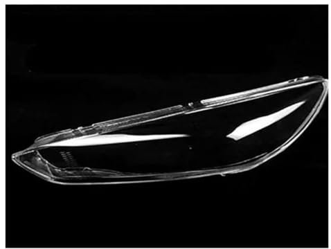 GaRcan Scheinwerfer Abdeckung Lampenschirm für Ford Focus 2015 2016 2017, Scheinwerferglas Objektiv Shell Frontscheinwerfer Gehäuse Lampenabdeckung,A/Left