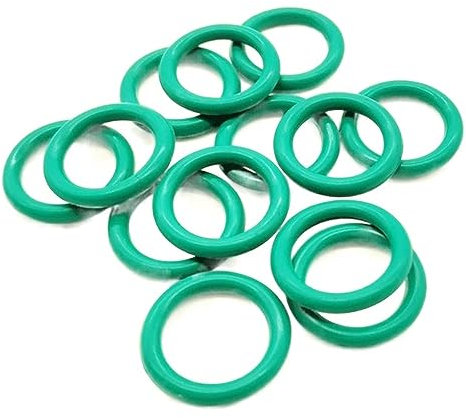 DQZRTUECA TC Skelett-Öldichtring, FKM O-Ring Fluorkautschuk-Öldichtung, 3 mm Bohrungsdichtung Fluorkautschuk-O-Ringe Dichtungsring, 8 mm - 415 mm Durchmesser(OD 66mm (10Pcs))