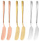 KSBBHDS Cuchillo De Mantequilla De 6 Piezas, Utensilios De Cocina De Acero Inoxidable, Cuchillo De Mermelada, Suministros De Cocina, Accesorios para Cocinar.