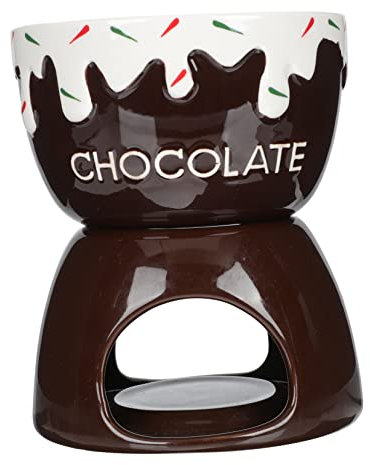 HOLIDYOYO 1ensemble Pot à Fondue Céramique Multifonctionnel Fromage Et Glacée pour Dégustation à Et Pratique Facile à Nettoyer