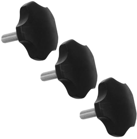 Yardwe 3pièces Rechange pour Pied De Parasol Accessoires pour Support De Pied De Parasol Bouton De Réglage De Parapluie Vis De Serrage Bouton