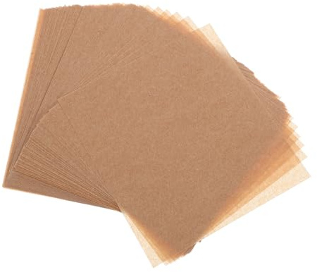 Toyvian 500 pièces Papier à Hamburger Carré Non Adhésif pour Presse à Steak Haché Feuilles de Cuisson Résistantes et Séparatrices pour Burgers Pâtisseries Cuisine Professionnelle et