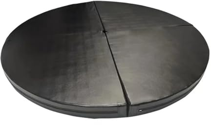 Tapis de pole dance Coussin de danse aérienne en mousse souple et pliable, imperméable, for la maison(Black,150x5cm)