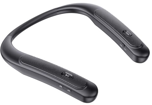 Gardway Neckband Bluetooth Speaker, Wireless Wearable Bluetooth Speaker