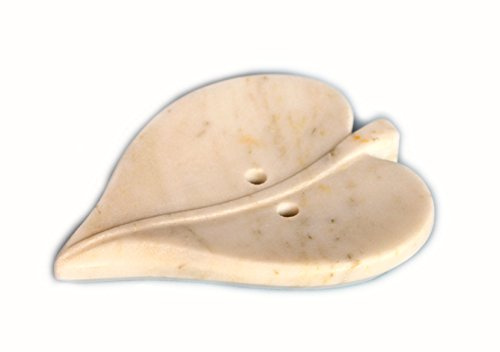 KLEO Seifenschale aus Marmor, Stein, Seifenhalter für Badezimmerzubehör, Badewanne, Waschbecken oder…