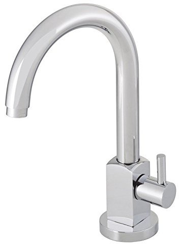 Grünblatt Robinet de salle de bain à eau froide avec tuyau de raccordement (bec pivotant).